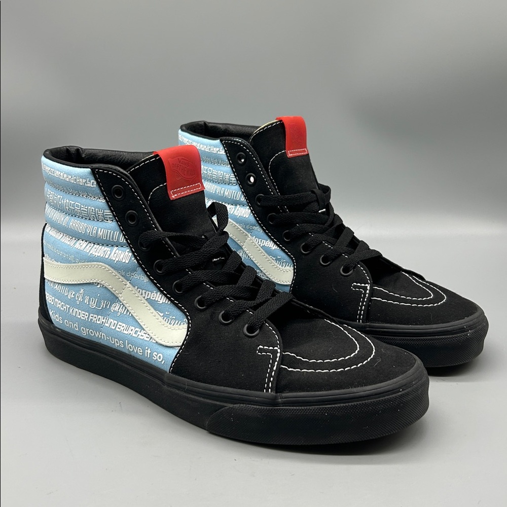 Vans X Haribo SK8-Hi Shoes Size 10.5 Black Blue